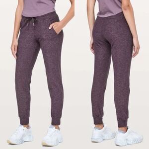 Lululemon Ready To Rulu Pant Heathered Arctic Plum SIZE 2